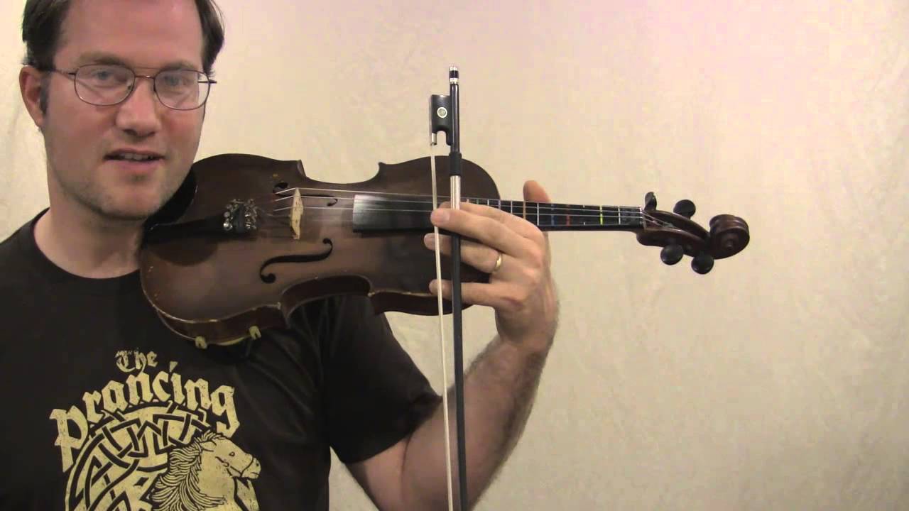 Chording on the fiddle lesson