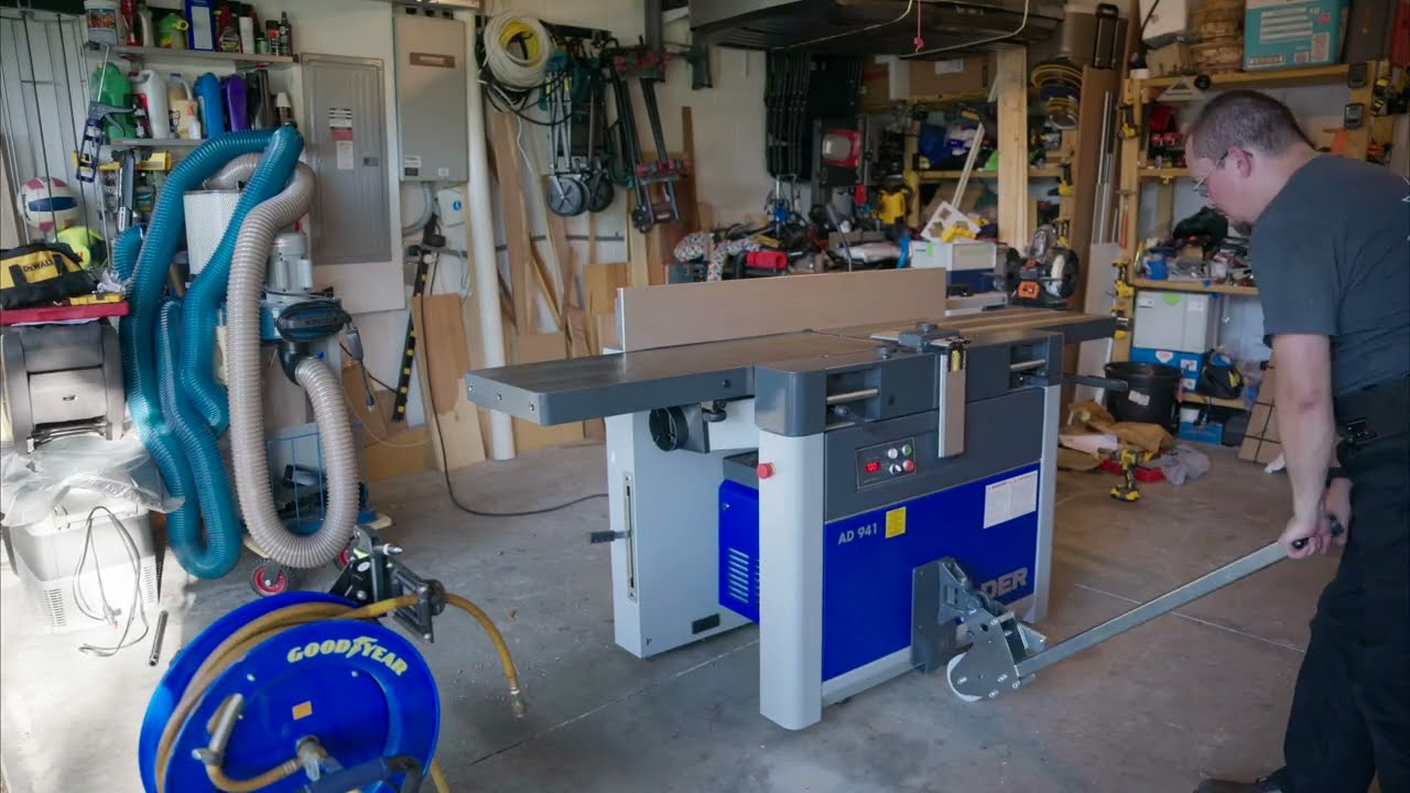 Felder AD 941 16 in. jointer planer - delivery & set up