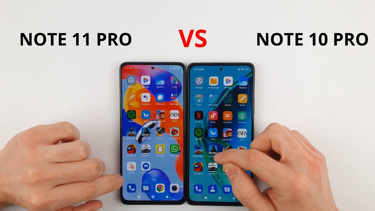 ТЕСТ СКОРОСТИ Xiaomi Redmi Note 11 Pro 5G против Note 10 Pro