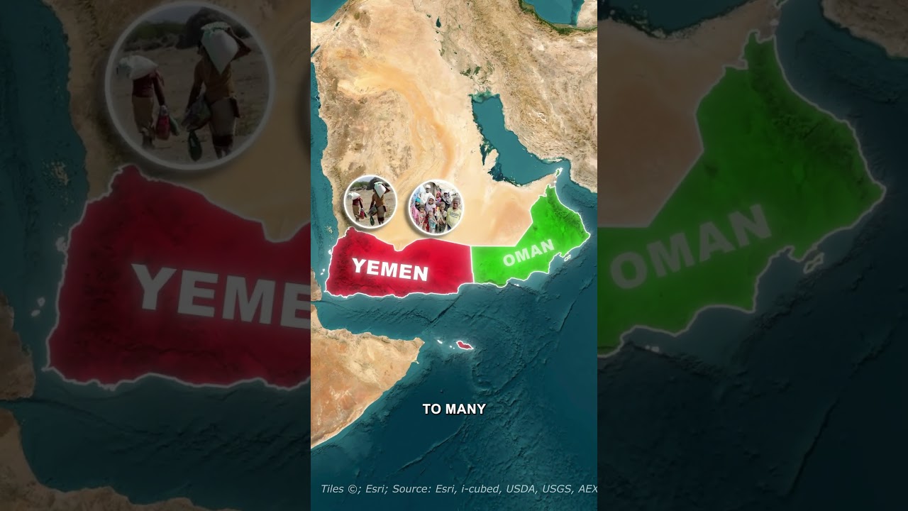 Why Yemen is poor and Oman is booming? #yemen #usa  #geography