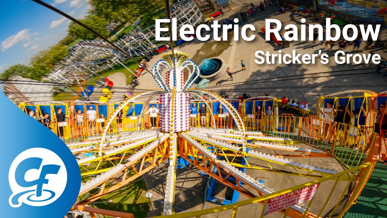 Electric Rainbow on-ride 5K POV Stricker's Grove