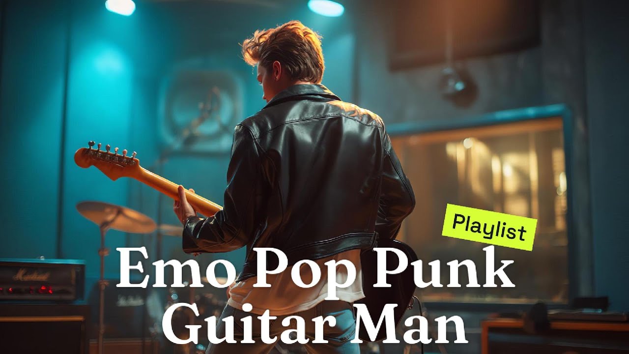 [Playlist] Emo Pop Punk Guitar Man, Emo Feels & Melodic Power