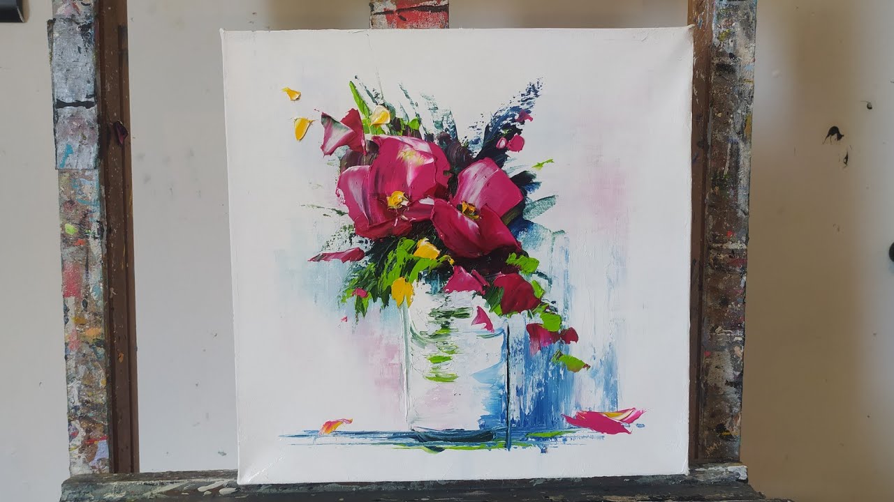 TUTO : UN BOUQUET AU COUTEAU EN 15 MINUTES par Nelly LESTRADE