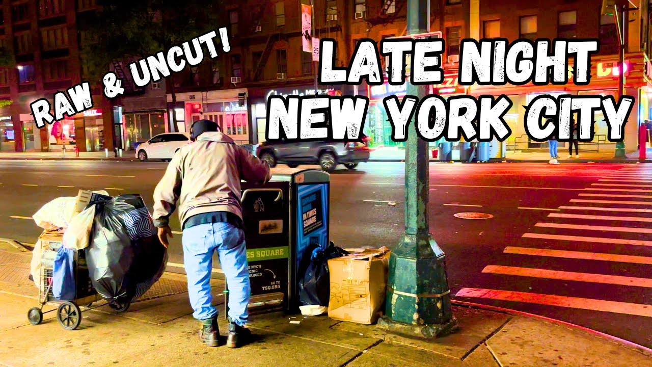NYC at 3am SHOCKING Raw & Uncut Footage | 2 HOUR NYC NIGHT WALK!