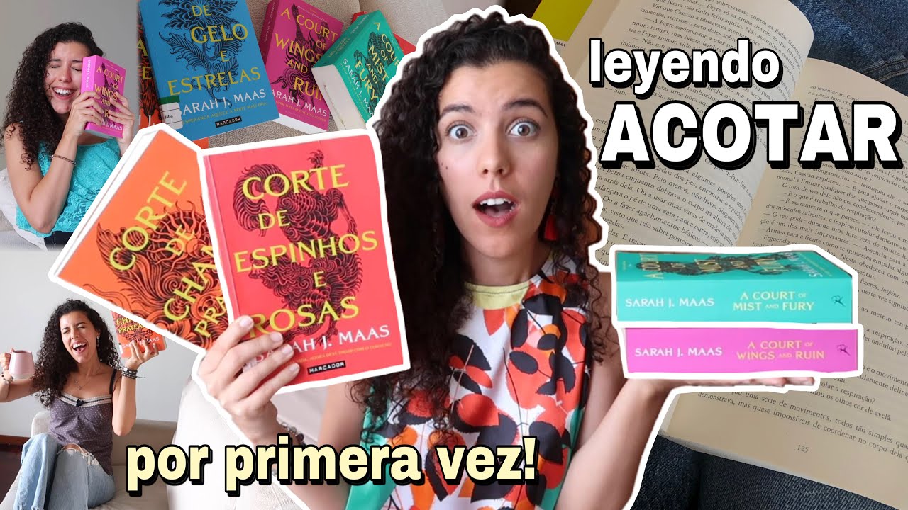 leyendo ACOTAR por primera vez: la saga más famosa de internet 🌹🦇🌙⚔️ *una corte de rosas y espinas*