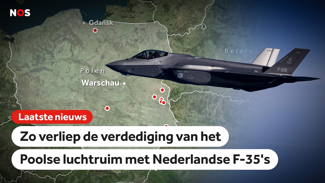 Zo verliep de verdediging van het Poolse luchtruim met Nederlandse F-35's