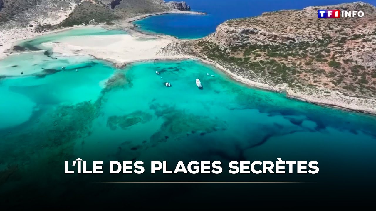 Les plus belles plages cachées de Crète｜TF1 INFO