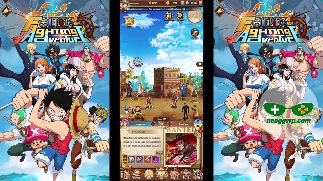 Magic Fighting Legend (One Piece) (Android iOS APK) - Idle RPG Gameplay Stage 1-45