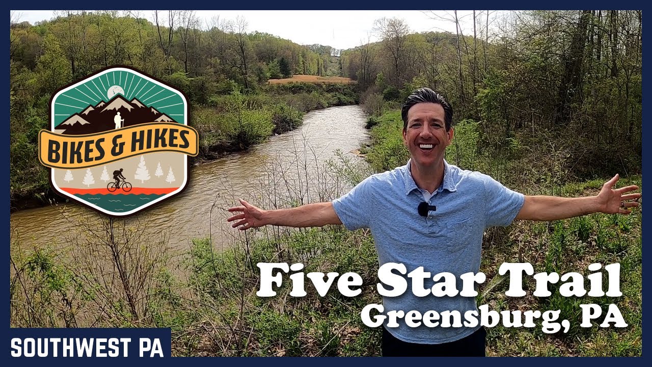 Bikes & Hikes - Five Star Trail - Greensburg to Youngwood, PA - ft. WCT's Wings Across Westmoreland
