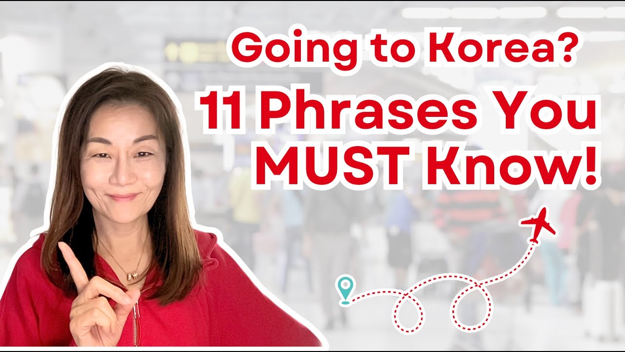 LESSON 1: Learn 11 Essential Greetings & Key Phrases for Incheon Airport 인천국제공항: