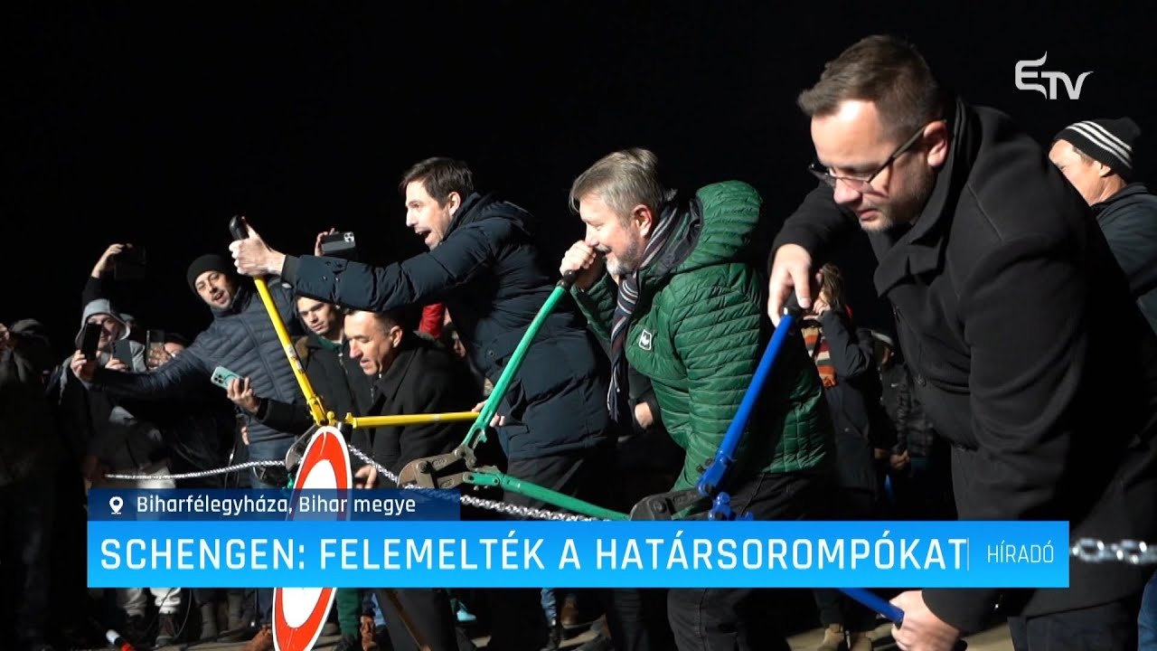 Schengen: felemelték a határsorompókat  – Erdélyi Magyar Televízió