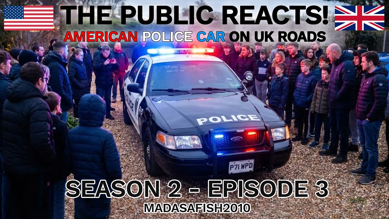 The Public Reacts! (S2E3) American Police Car on UK Roads