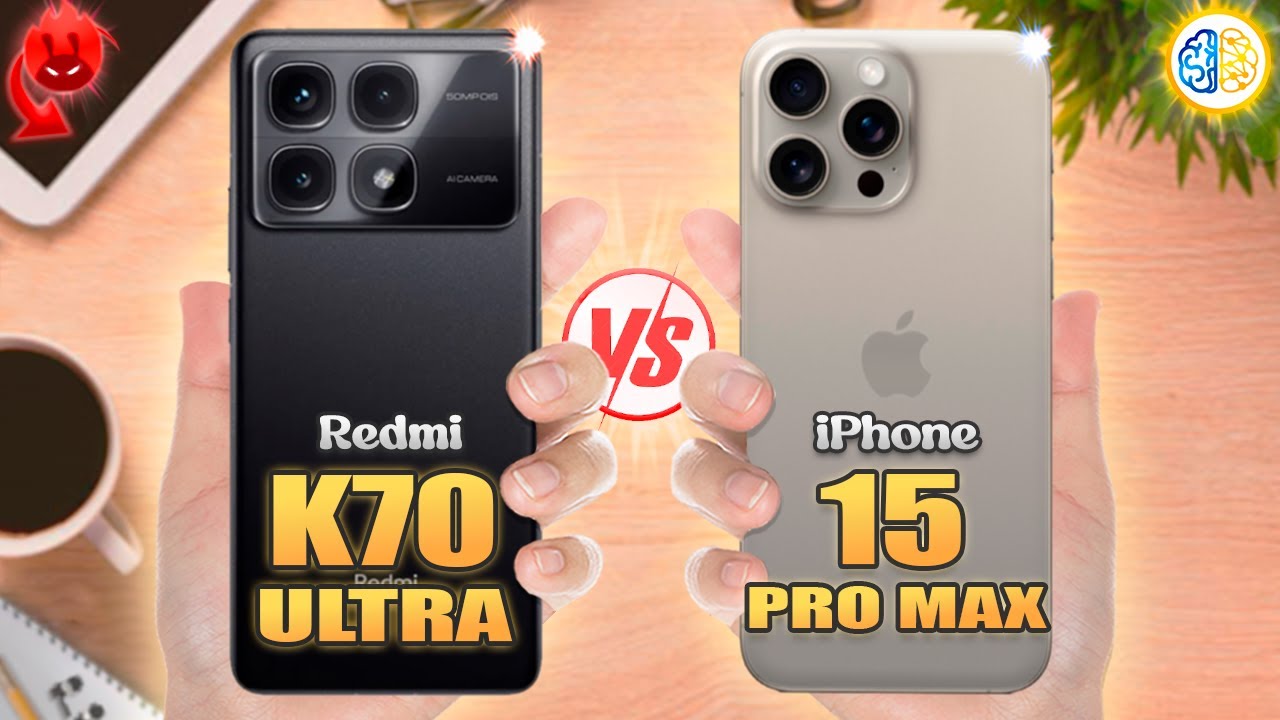 Redmi K70 Ultra vs iPhone 15 Pro Max⚡Full Review