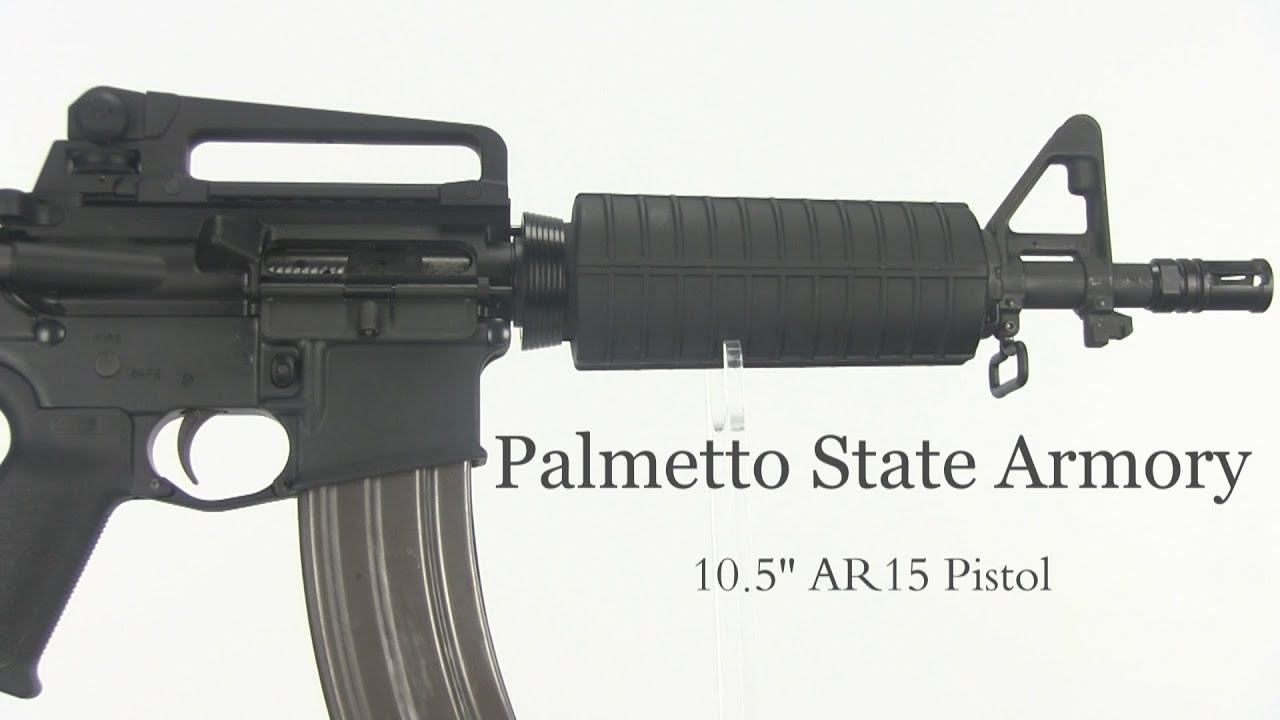 Оружейная палата штата Пальметто — пистолет AR15 калибра 10,5 дюйма