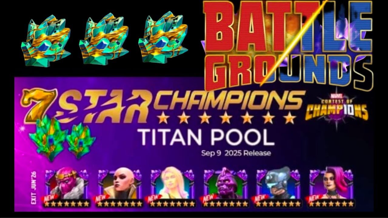 #mcoc BEDAVA NEXUS TİTAN VE R4 TAŞI