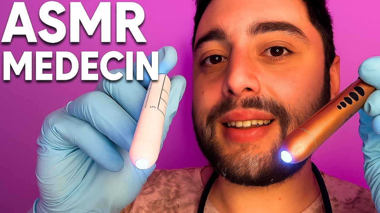 ASMR Français - Roleplay Médecin Check up complet 👨🏻‍⚕️