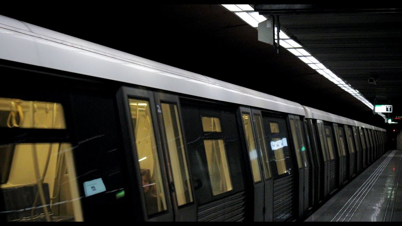 ⁽⁴ᵏ ⁶⁰ᶠᵖˢ⁾ Trenurile de Metrou Bombardier Movia 346 BM21 pe Magistrala 4 Fără Călători