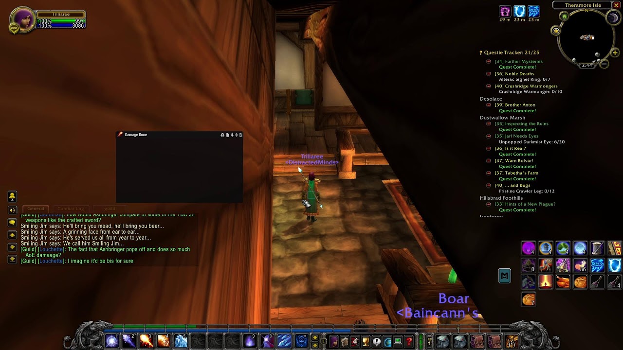 Wow TBC classic Mage leveling