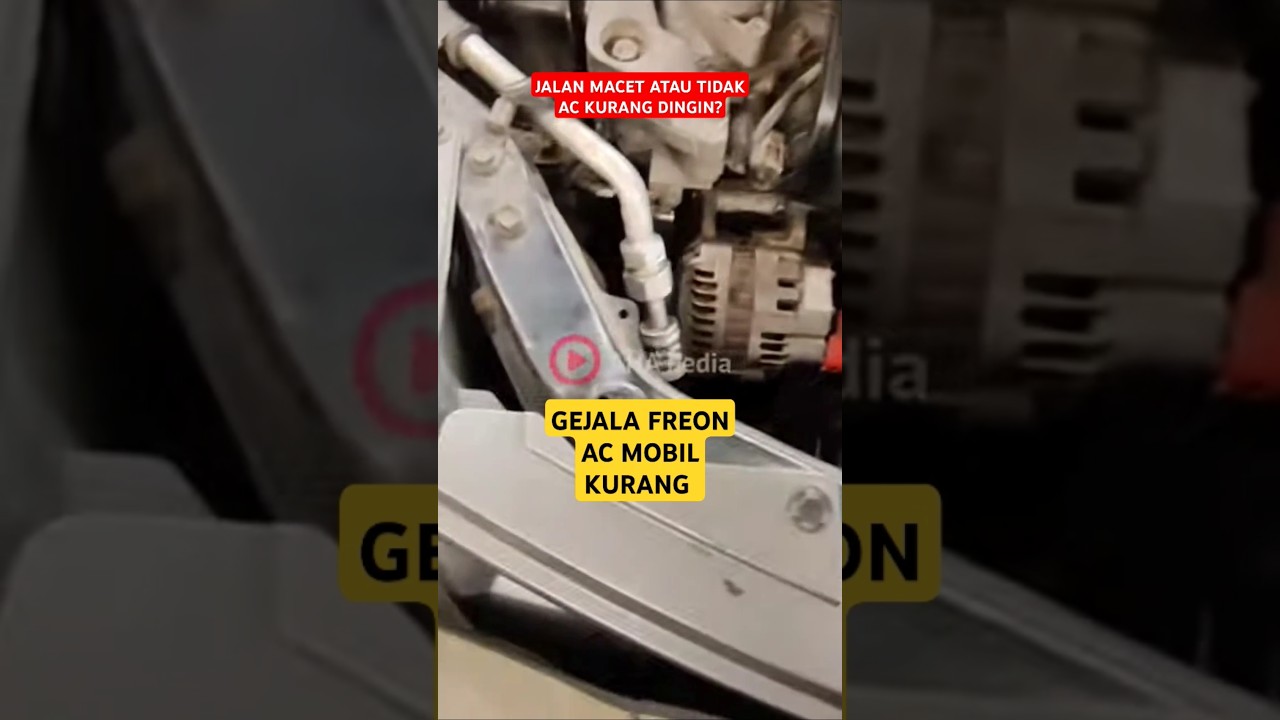 Gejala Freon AC Mobil kurang