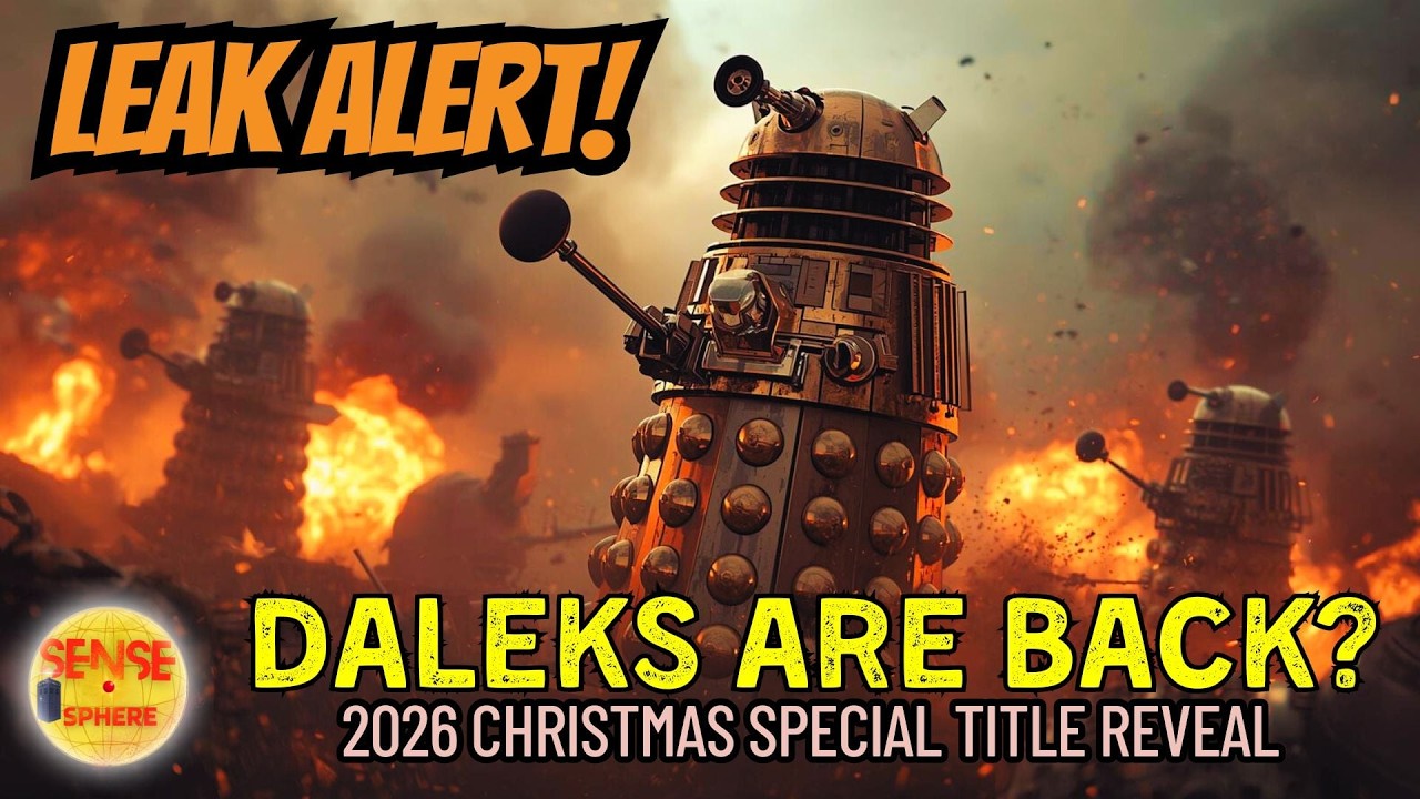 DOCTOR WHO NEWS BITE: LEAK REVEALS DALEKS RETURN AT CHRISTMAS IN RTD FINALE 2026