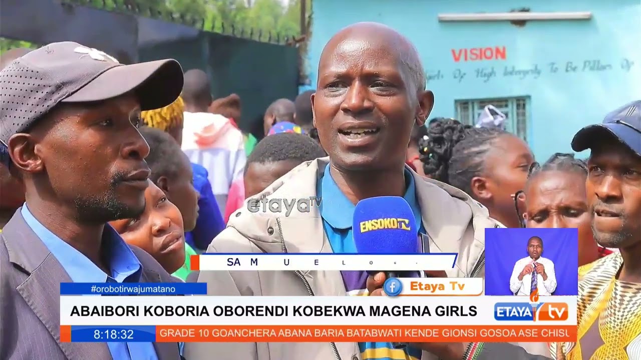 Parents of Magena Girls call on heightened security after dormitory caught fire injuring one girl