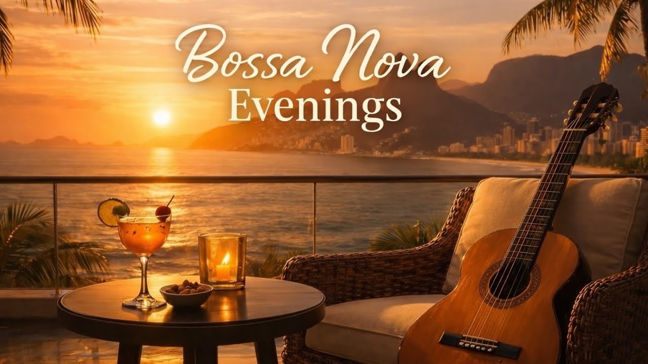 3 Hours of Bossa Nova ☕ Gentle Brazilian Jazz for Relax, Focus & Cozy Evenings