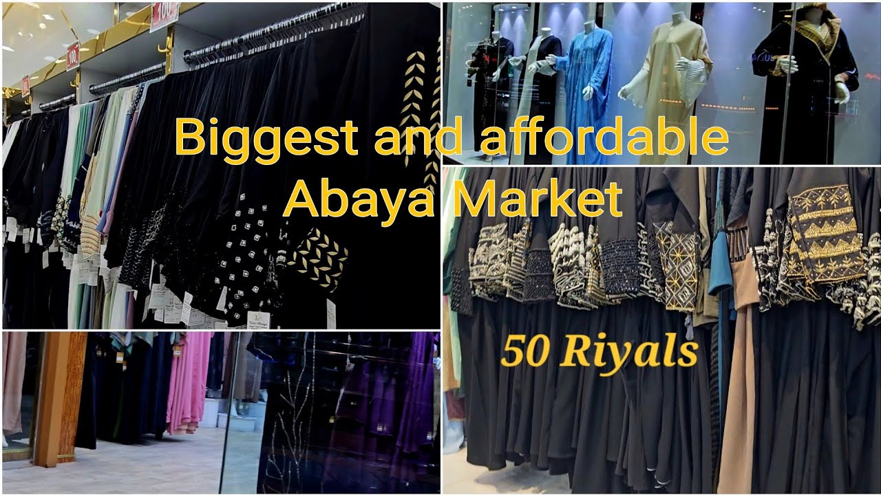 Affordable and Huge Abaya Market in Jeddah
