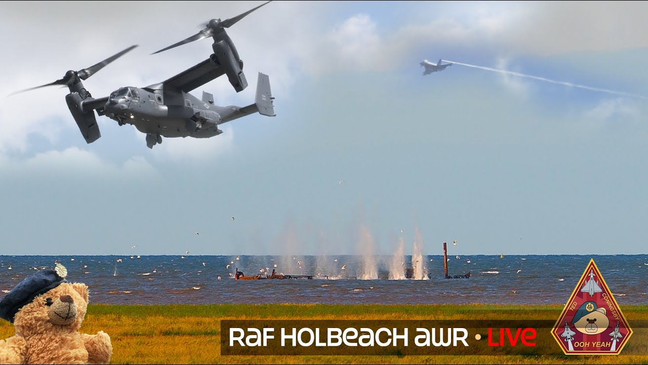 LIVE F-15E STRIKE EAGLES COMBAT TRAINING RAF HOLBEACH AIR WEAPONS RANGE &bull; LIVE BOMBING 05.11.25