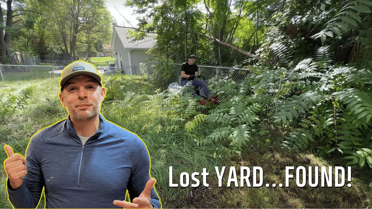 This YARD had been FORGOTTEN - AMAZING TRANSFORMATION
