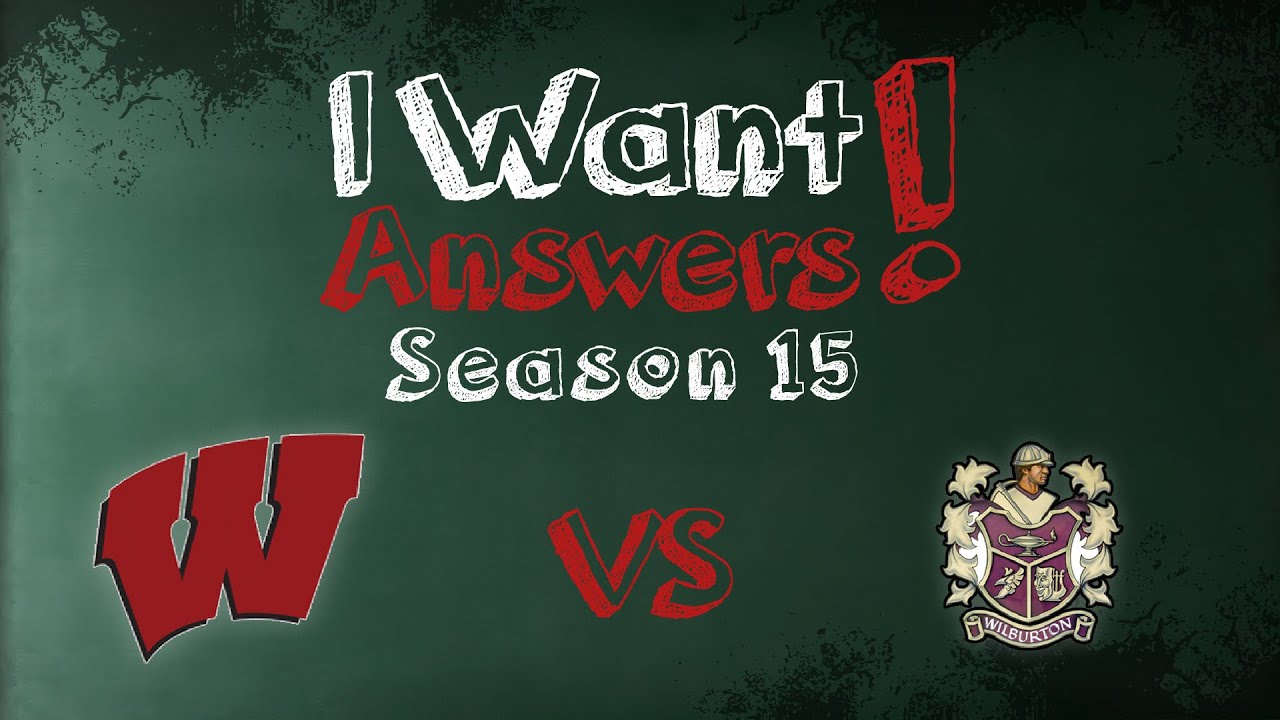 I Want Answers S15 E15: Wagoner vs Wilburton