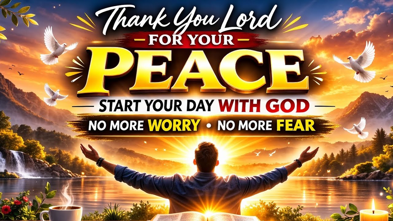 Lord, Thank You For Your Peace | Morning Prayer 