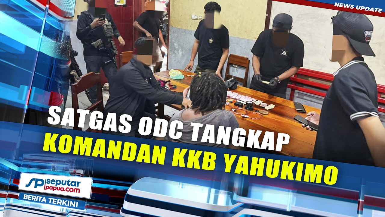 Komandan KKB Yahukimo Ditangkap Satgas ODC 2026, Ratusan Amunisi Disita