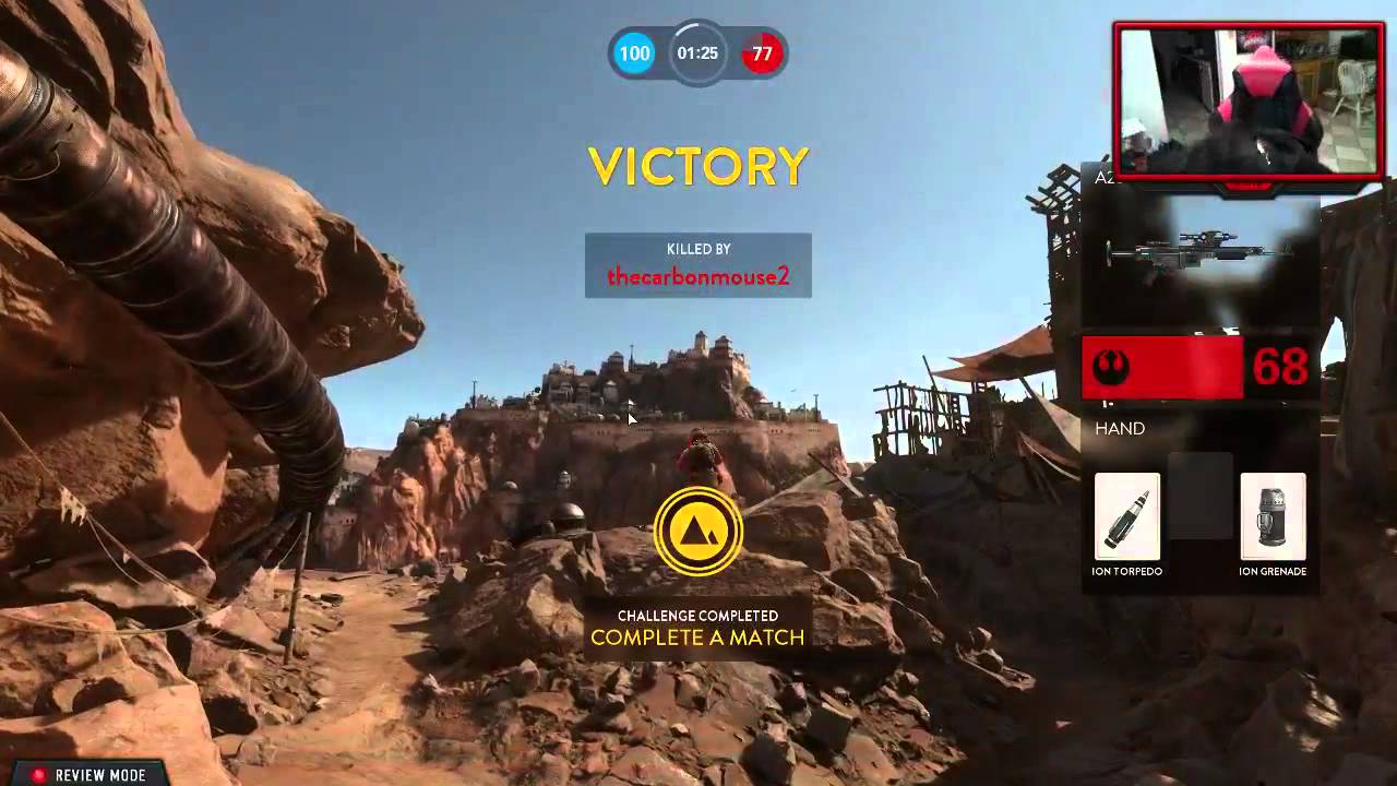 angry and delrith play star wars battlefront III part 1