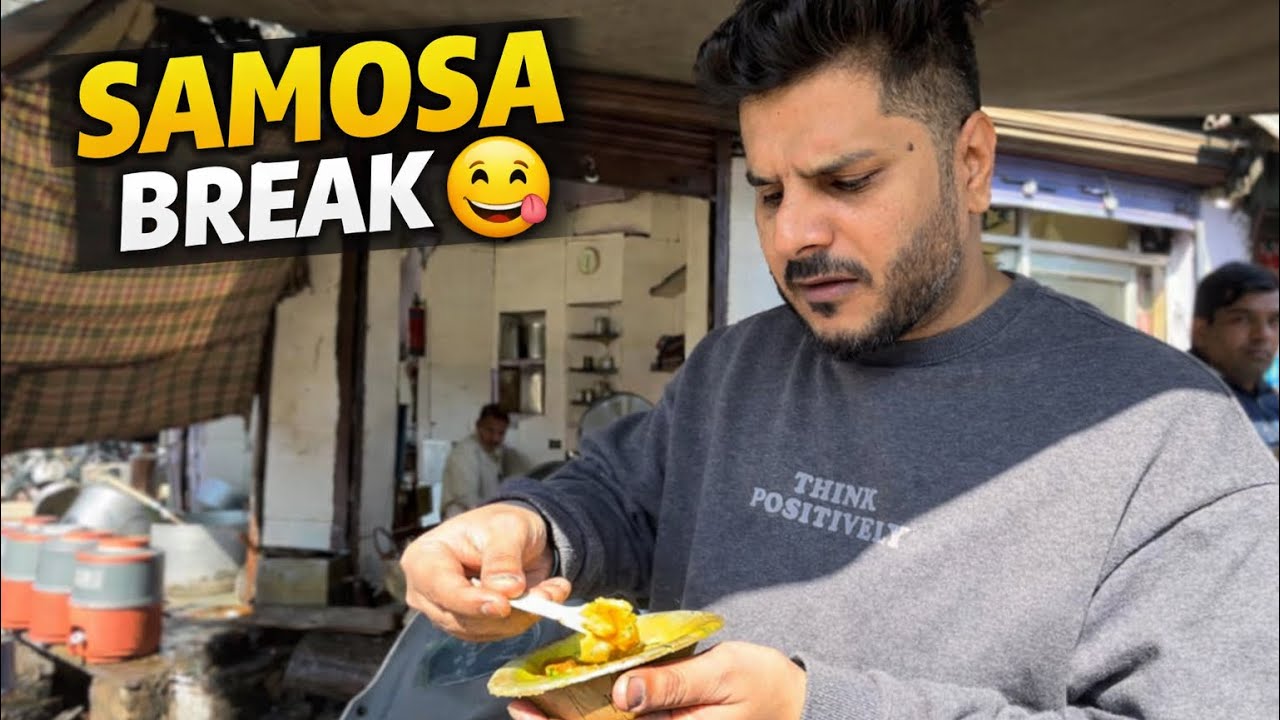 aam Ke Beech Samosa Break 😋 | Packing Items + Dog Treats 🐶