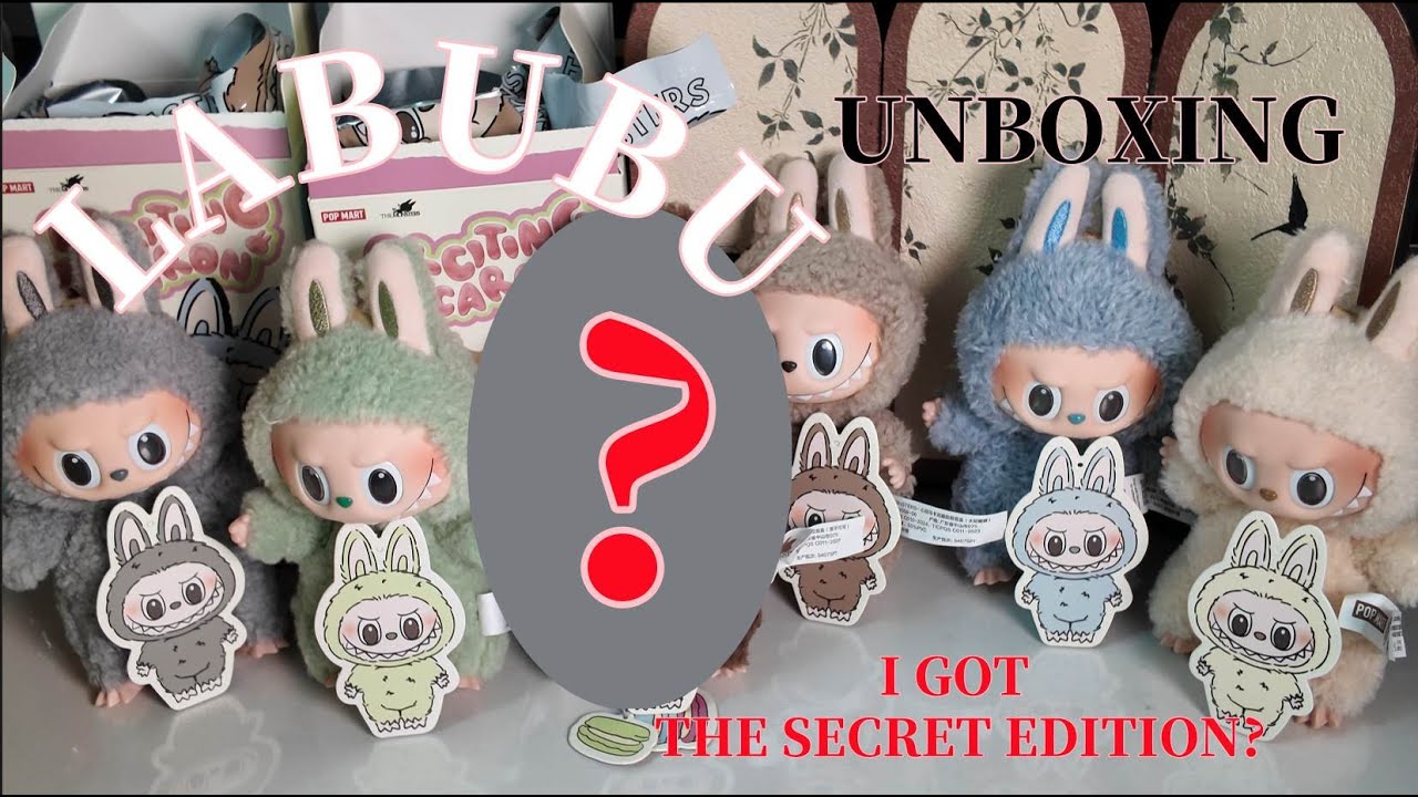 Unboxing | The Monsters Exciting Macaron blind box | FULL SET
