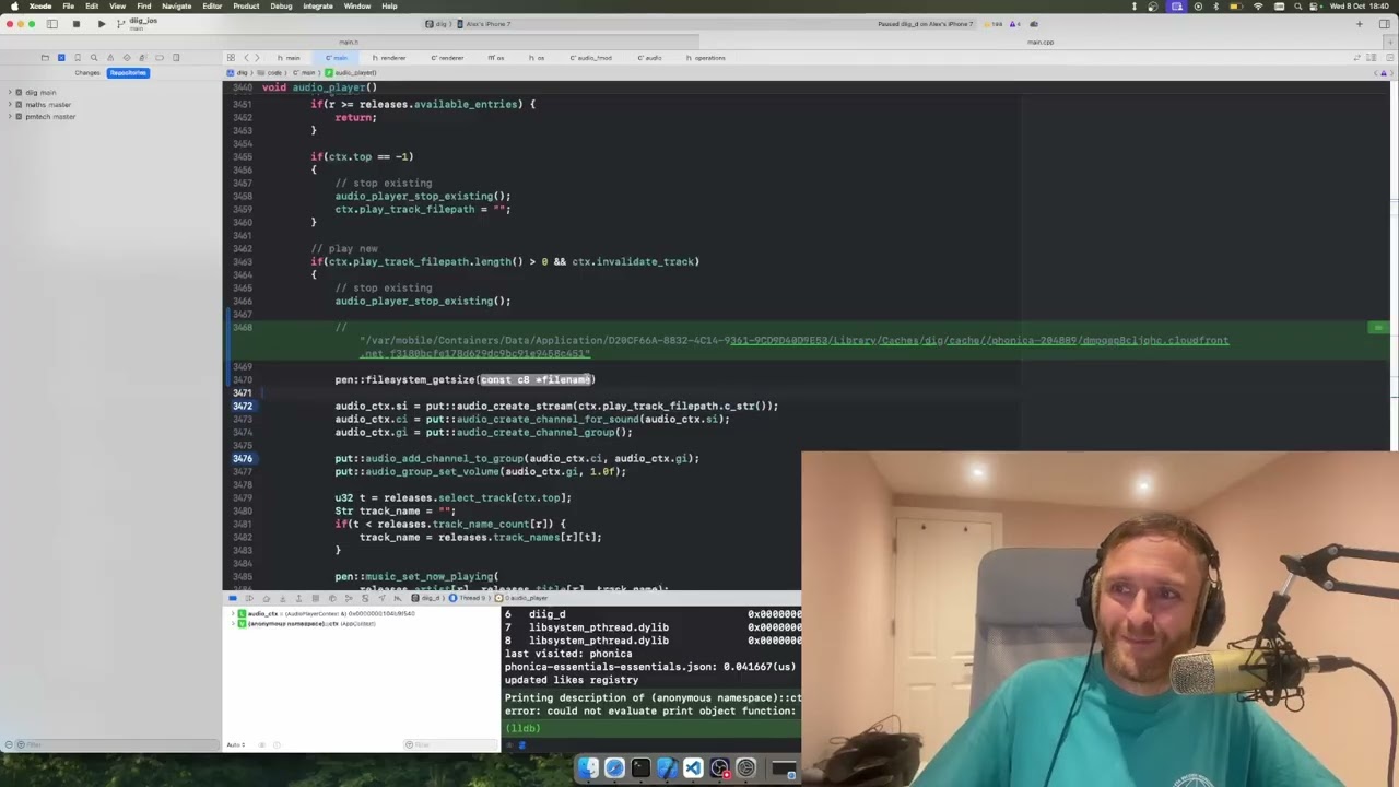 Debugging iOS app artwork not loading and mp3s not playing!
