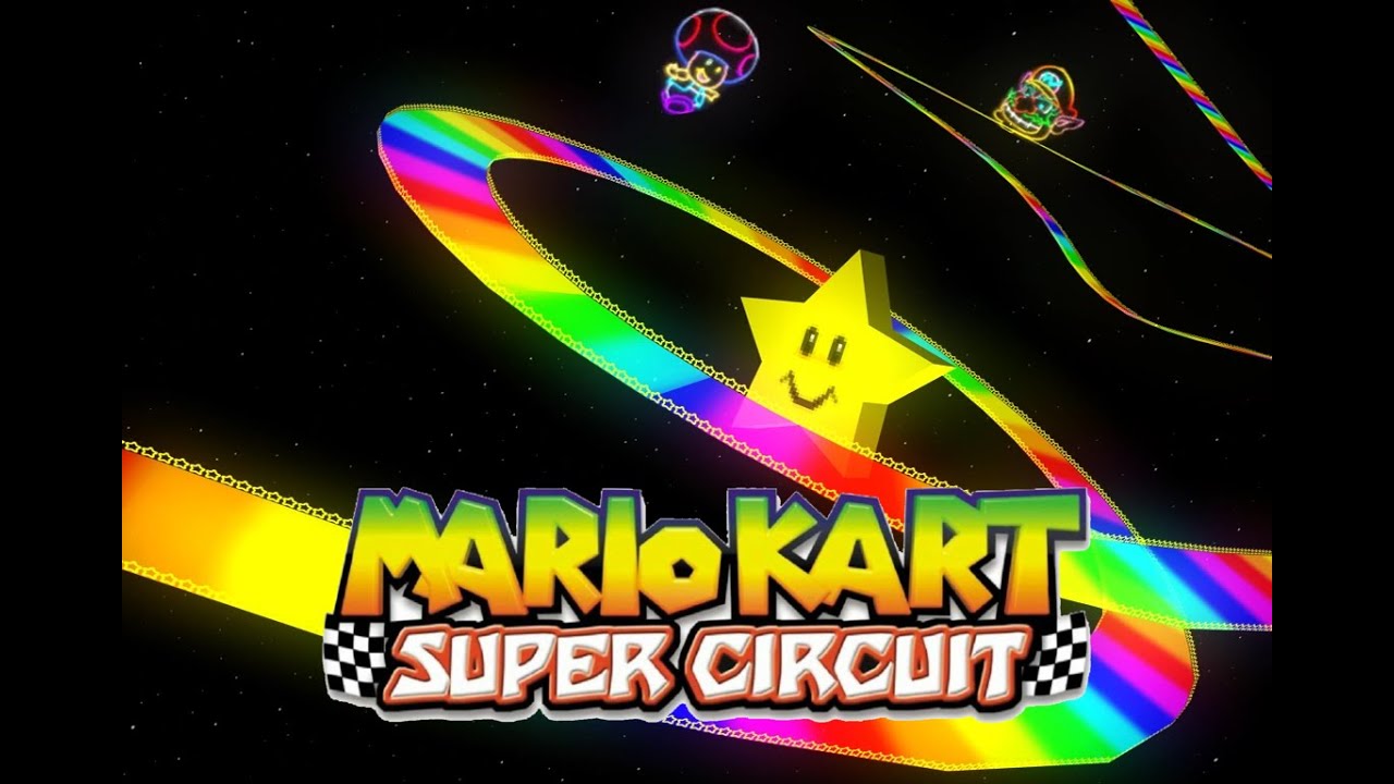 N64 Rainbow Road (MKSC style)