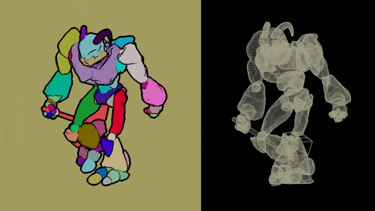 Контуры рендеринга в SOP – Учебное пособие по Houdini