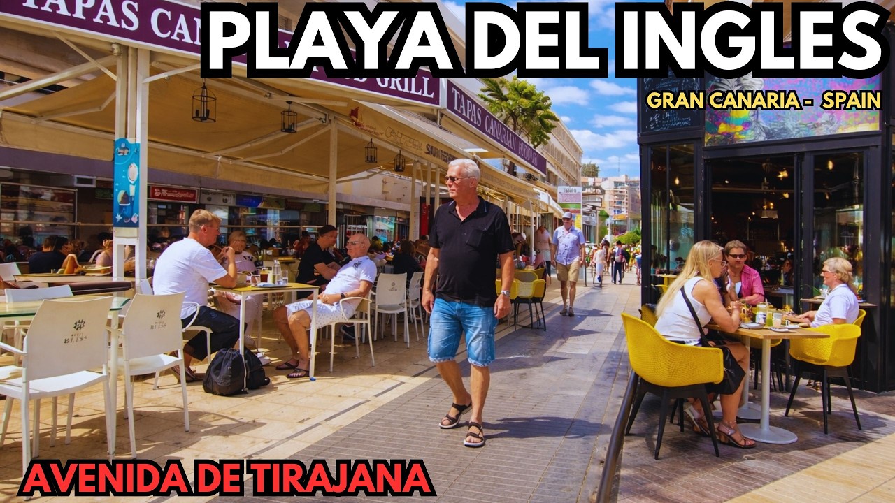 Playa del Inglés March Walk – Busy or Empty? Let’s See! 2026🌴 Gran Canaria 