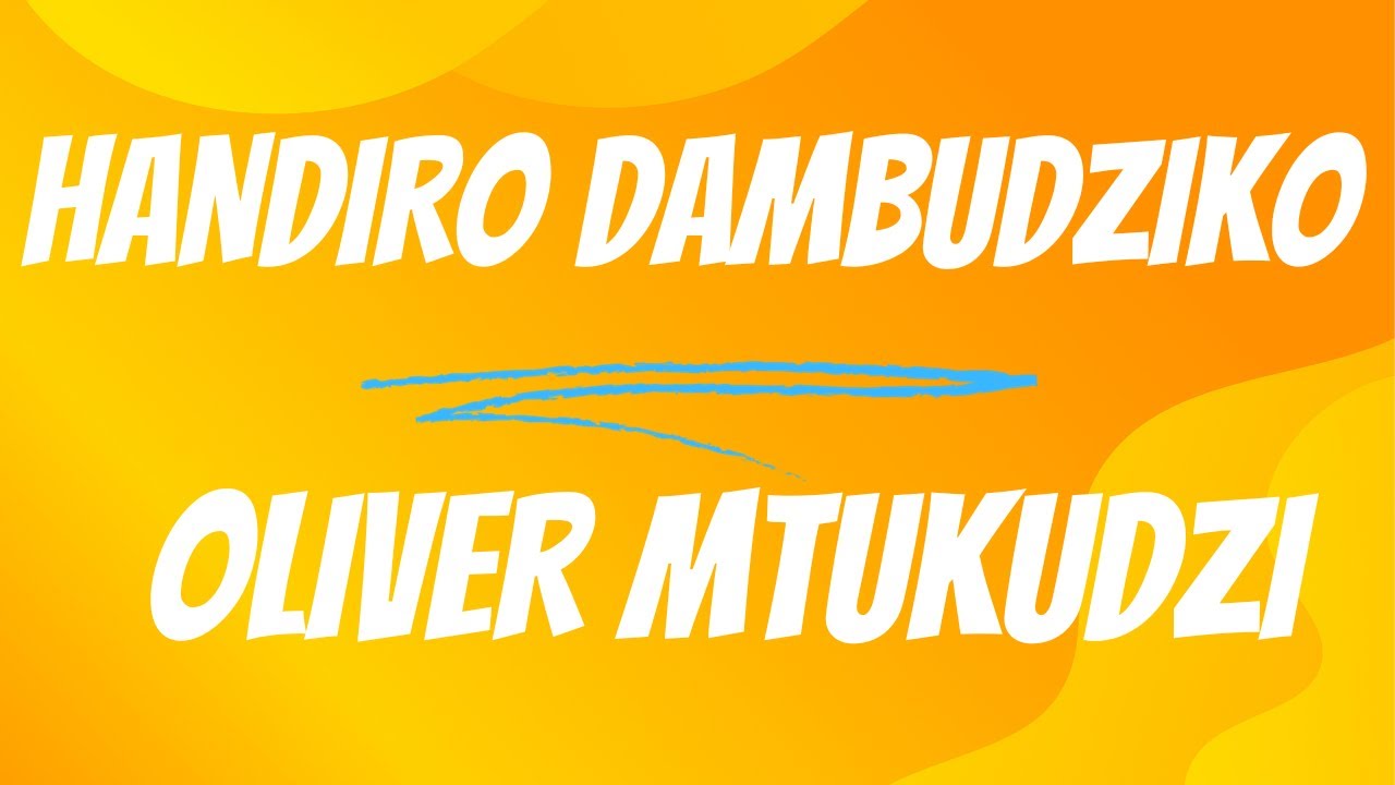 Oliver Mtukudzi - Handiro Dambudziko Lyrics