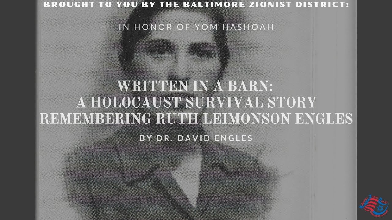 In Honor of Yom HaShoah: Ruth Leimonson Engles' Holocaust Survival Story