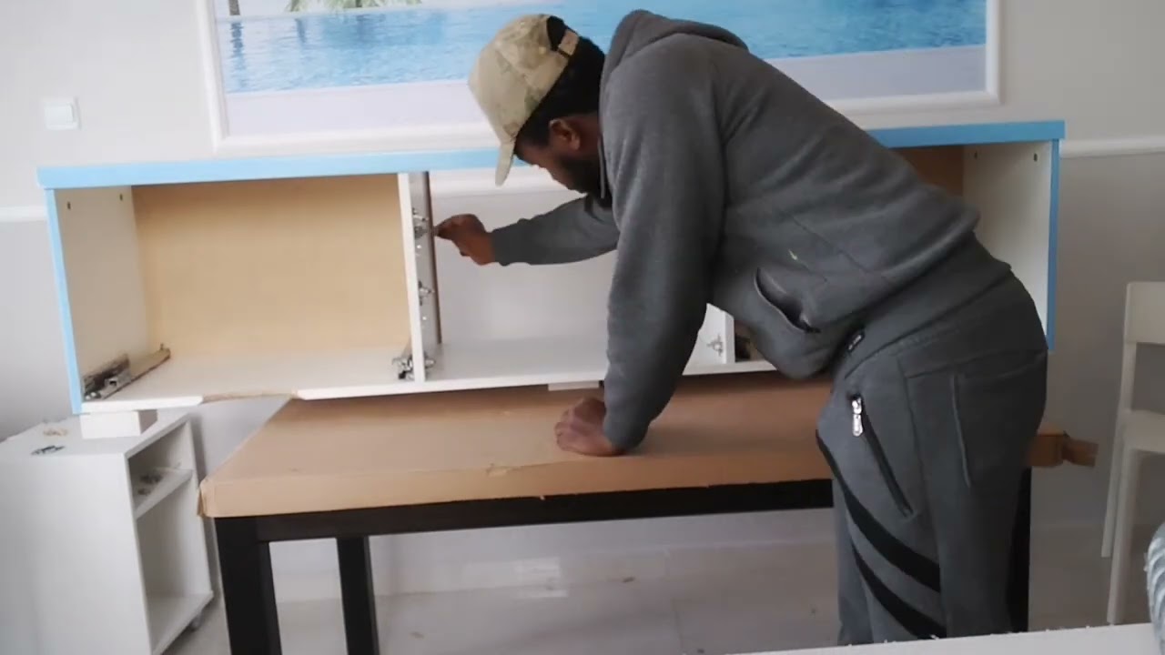 @IKEA besta burs assembly #ikeafurniture #ikeathailand