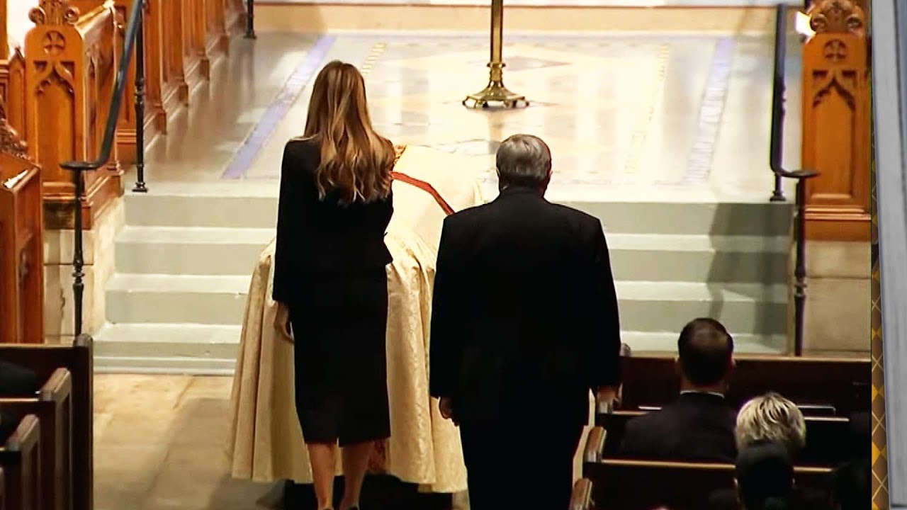 Melania Trump Pays Tribute to Her Mom at Funeral