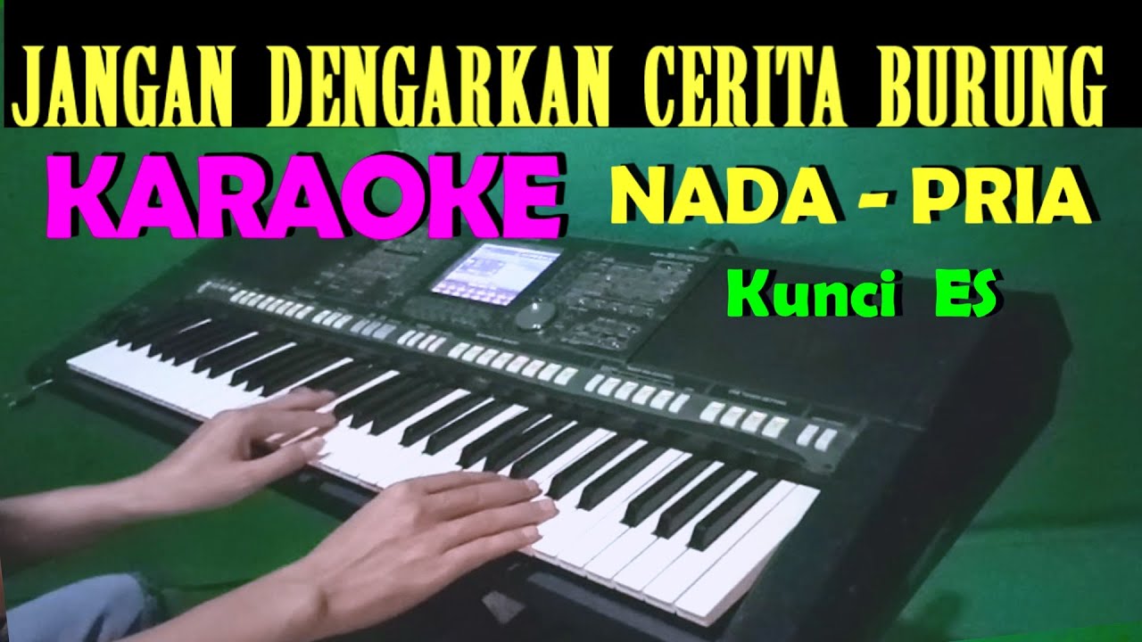 PERAHU CINTA - KARAOKE Nada Pria