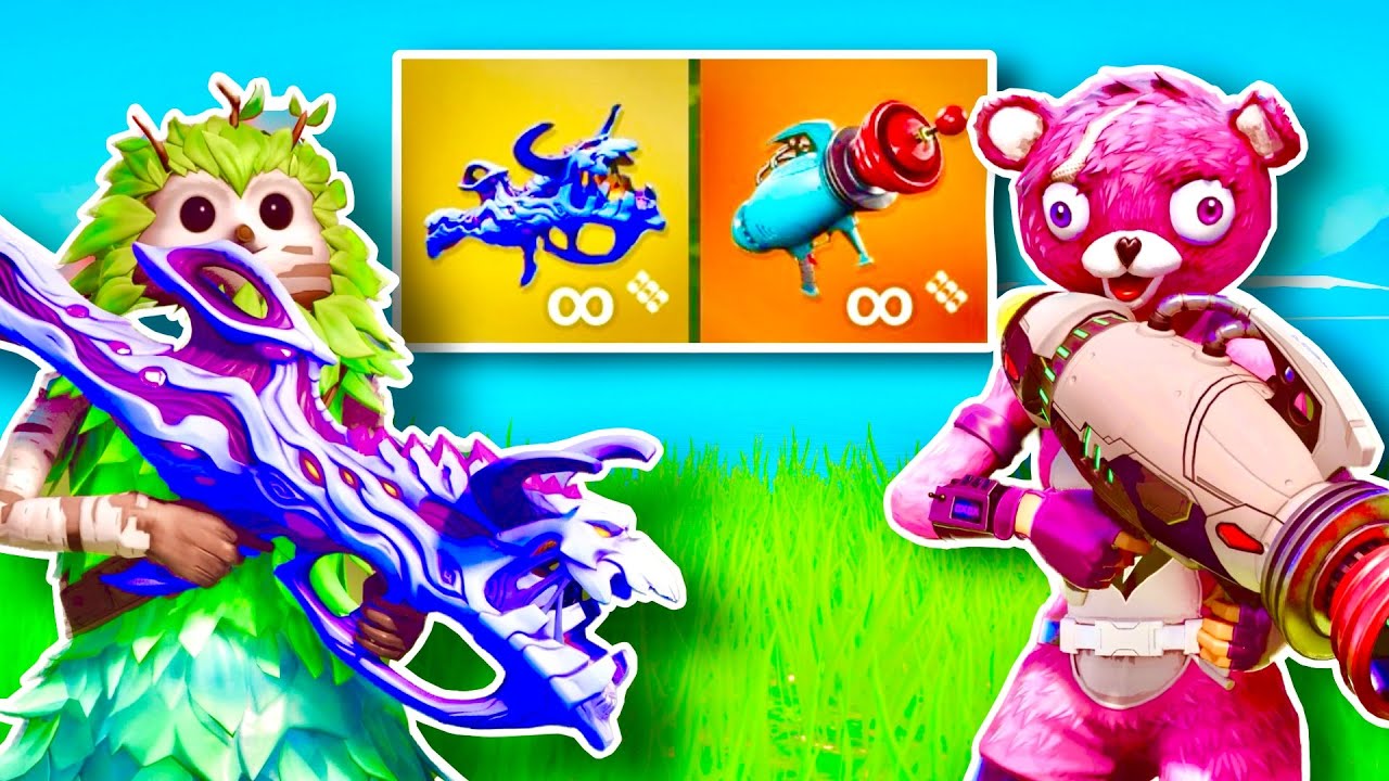 ¡BATALLA DE ARMAS HACKEADAS EN FORTNITE!