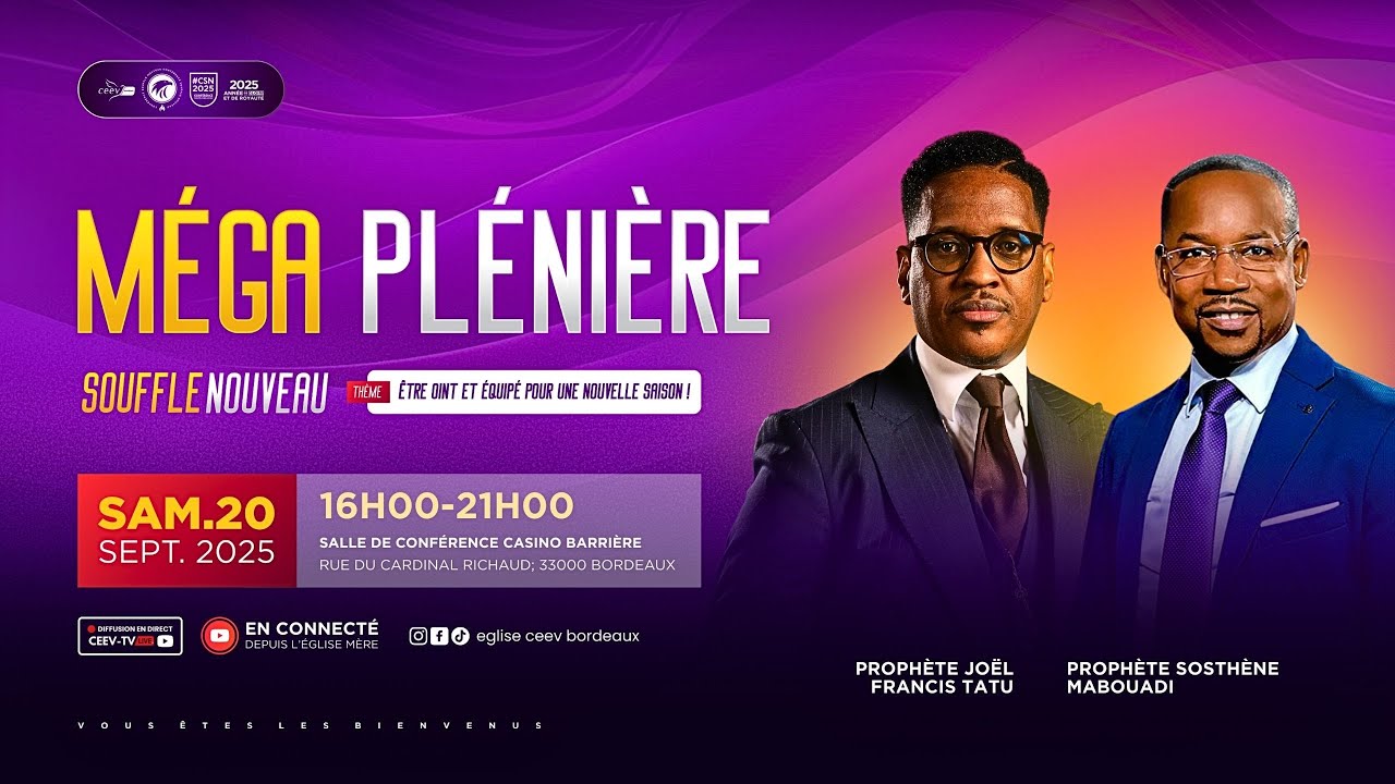 J3 - Méga Plénière - CSN2025 - Prophète Joël Francis TATU
