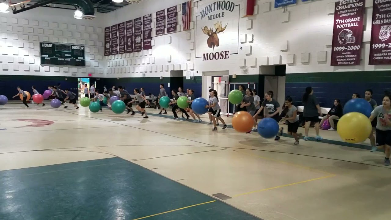 PE Activities for Middle school - Fitness Gram Pacer Relay