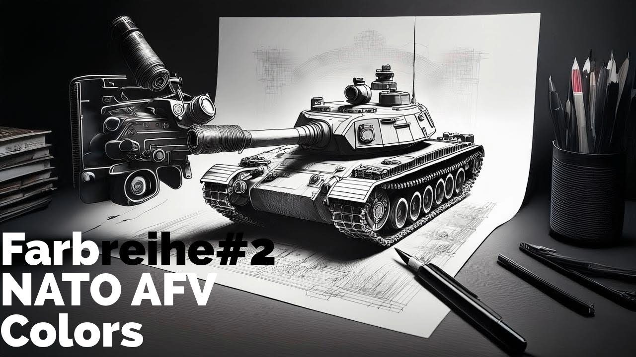 Farbreihe #2 NATO AFV Colors SET Test am GTK Boxer GTFz