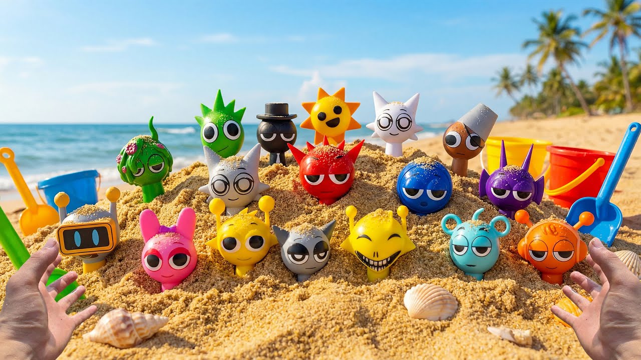 Searching for Sprunki on the Beach – What Is This Beach Hiding