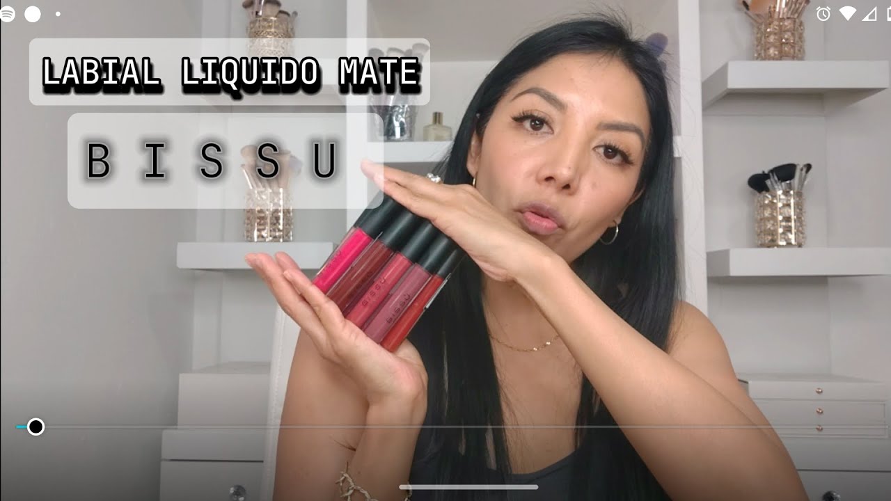 BISSU ADIOS A LOS TINTA MATE!!  LOS SUSTITUYEN LABIALES LIQUIDOS MATE 👄💄
